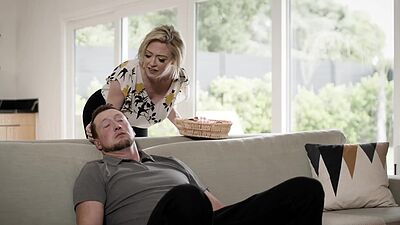 Landlady seduces Whitney Wrights husband and caught them