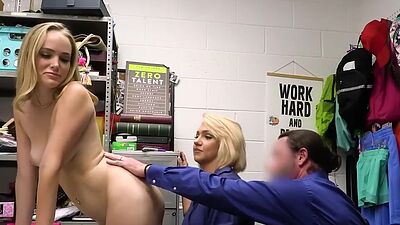 Athena allows Jack and Bambi to fuck her in threesome