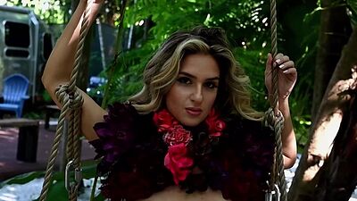 Sexy blonde Kayci Darko exposes her hot body for Playboy and looks stunning