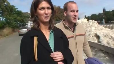 Public nude porn with real cutie