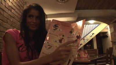 Homemade sex tape with pink dildo