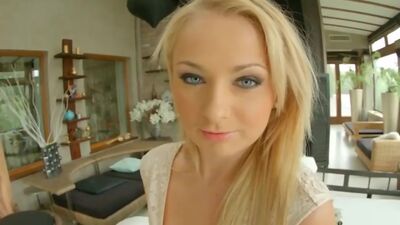 Super hot solo girl Ivana Sugar masturbating on Give Me Pin