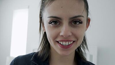 Stepsister sucking her stepbrothers cock one more time