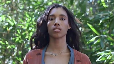 Ebony MILF with big natural boobs Brookliyn solo softcore video for Playboy