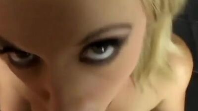 Hot Blonde POV Blowjob and Casting Couch