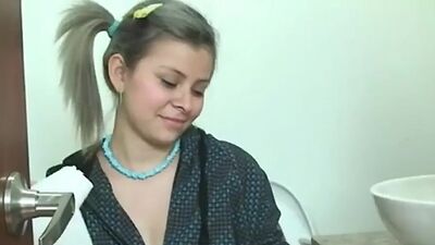 Naughty petite solo teen little Sammy