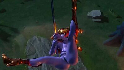 The Hottest Pole Dance Ever - 3D Animation by Chikipiko