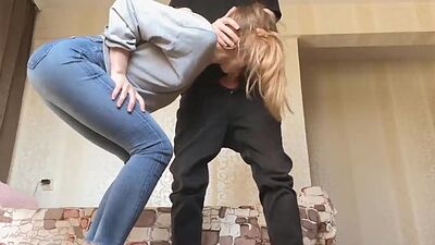 Fucked a friends girlfriend after a walk Cum in mouth