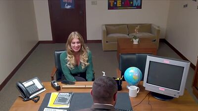 Bitchy soccer mom pounded hard by head teacher