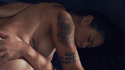 Stepson fucks desperate MILF stepmom after he dressed stepdads uniform