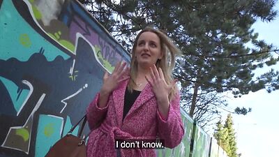 Public POV slut drilled by thick dick in wet pussy hole