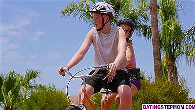 Stepmom sets stepson up with a hot date with her MILF friend Crystal Clark