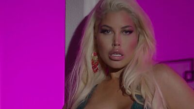 Sexy big tits Latina MILF deepthroated and rough sex by huge cock black guy