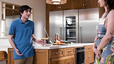 Sexy MILF bitch penetrated by big dick in tight pussy