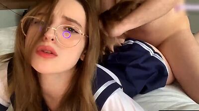 Stepsister after College Shoots a Video of me Fucking her Hard