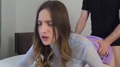 Cheating on her Husband Hard Fucking with his Friend in another Room