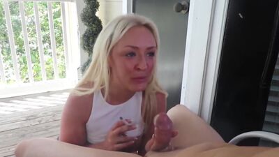 Smoking Hot Handjob POV