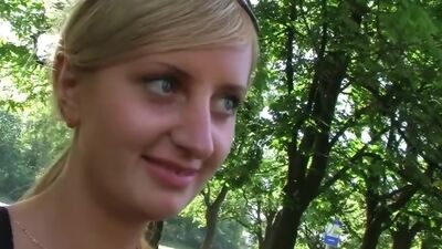 Car sex with young horny girl