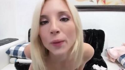 Very Small Girl So Tight Pussy Fucking her Huge Dildo