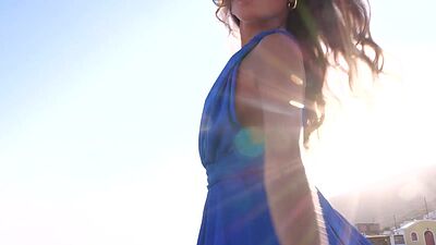 Italian teen Chiara Bianchino shows perfect round ass after passion posing