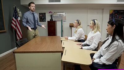 A students image suddenly changes when the girls post sexy photos