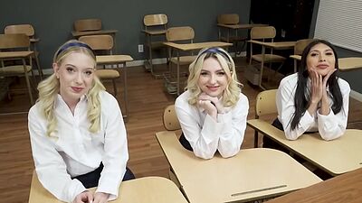 Teacher got flirty with his student