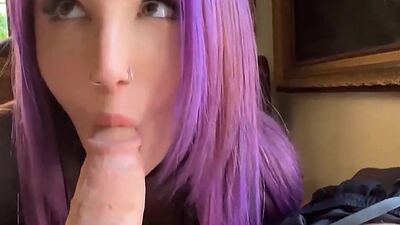 Goth Teen Squirts on Step Brothers Cock Valerica Steele