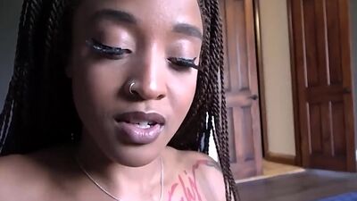 Hookup with Sweet Ebony Teen Mena Carlisle 2