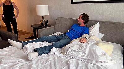 Stepson Makes A Mess Of Hotel Room And Then A Bigger Mess On His Hot Milf Stepmom Danni Jones