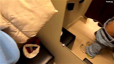 A real creampie in the FITTING ROOM! Cum in my tight pussy while I try on jeans. FeralBerryy