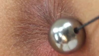 Veronika showing her fingering skill on Give Me Pink with p