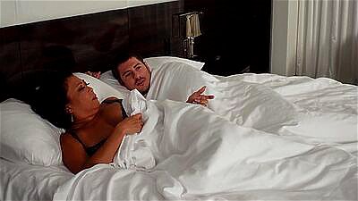 Stepmom and Stepson Shares Bed