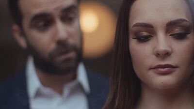 Deepthroat erotic babe with medium boobs licked and fucked