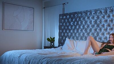 Christmas teen stepsisters of the past pass by stepbrother in an illusion