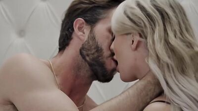 Big tits blonde deepthroating then fucking neighbors husband