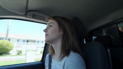 Taxi Driver Gets Some Teen Tushy