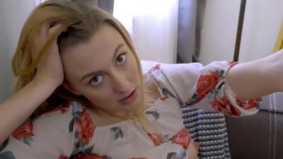 Alexa Grace really wants the television and will deep throat her stepbrothers hard dick and fuck him hard to get it