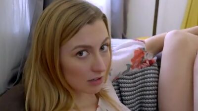 Alexa Grace really wants the television and will deep throat her stepbrothers hard dick and fuck him hard to get it