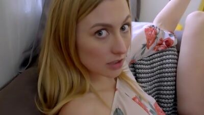 Alexa Grace really wants the television and will deep throat her stepbrothers hard dick and fuck him hard to get it