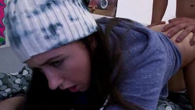 Amateur Brunette Gets The Innocence Fucked Out Of Her!