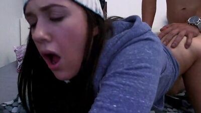 Amateur Brunette Gets The Innocence Fucked Out Of Her!