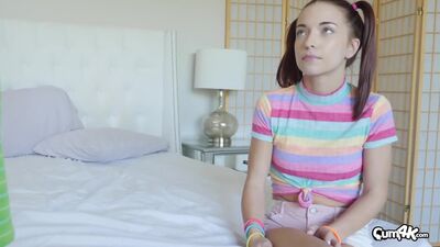 StepSister’s Creampie Training