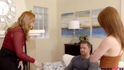 Edyn Blair and Tina Rayne are sick of being spied on so they set up a horny threesome where only they get to cum