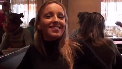 Crazy sex in public restroom