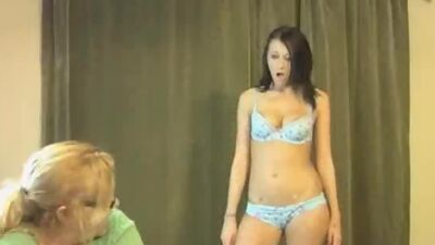 Teen Sucks Off BF On Moms Face