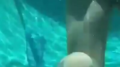 Blowjob under water