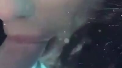 Blowjob under water