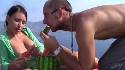 Amateur fuck high in the mountains