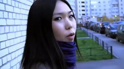 Night pick up fuck with asian chick