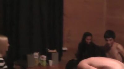 The hottest college orgy in the country